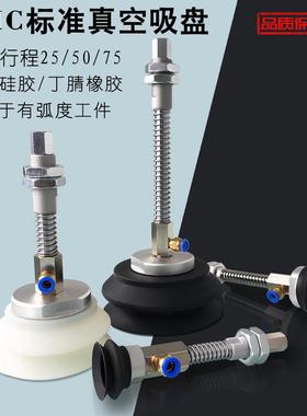 真空吸盘 工业 机械手 气动吸盘ZPX-HB32 40 50 63 80 100 125