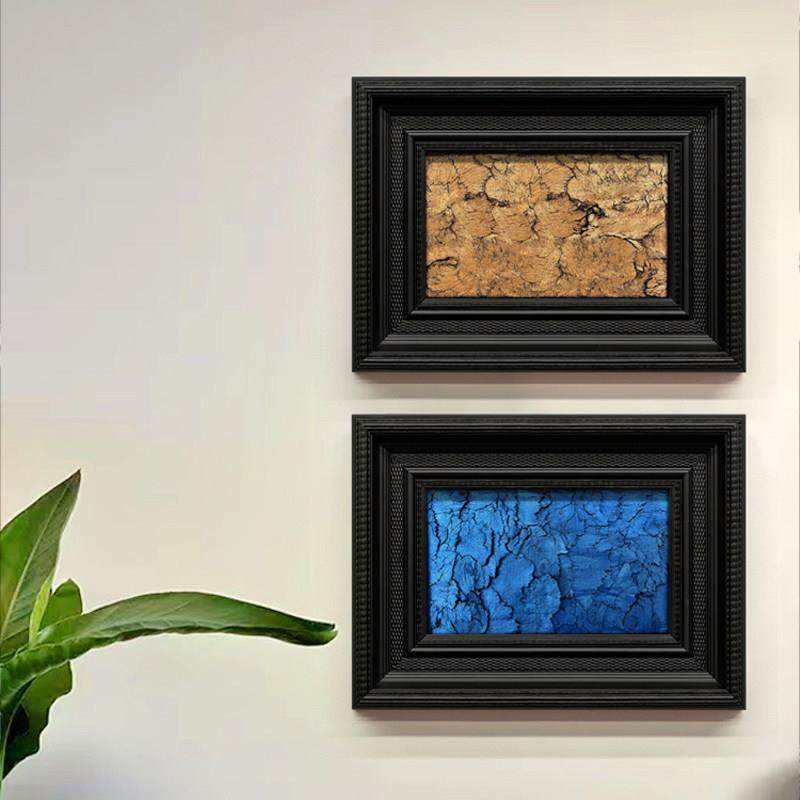 法式入户正对门玄关高级感装饰画中古风背景墙挂画立体绒布烫金壁,家居饰品,现代装饰画,淘宝优惠券,粉丝福利购,淘宝优惠卷