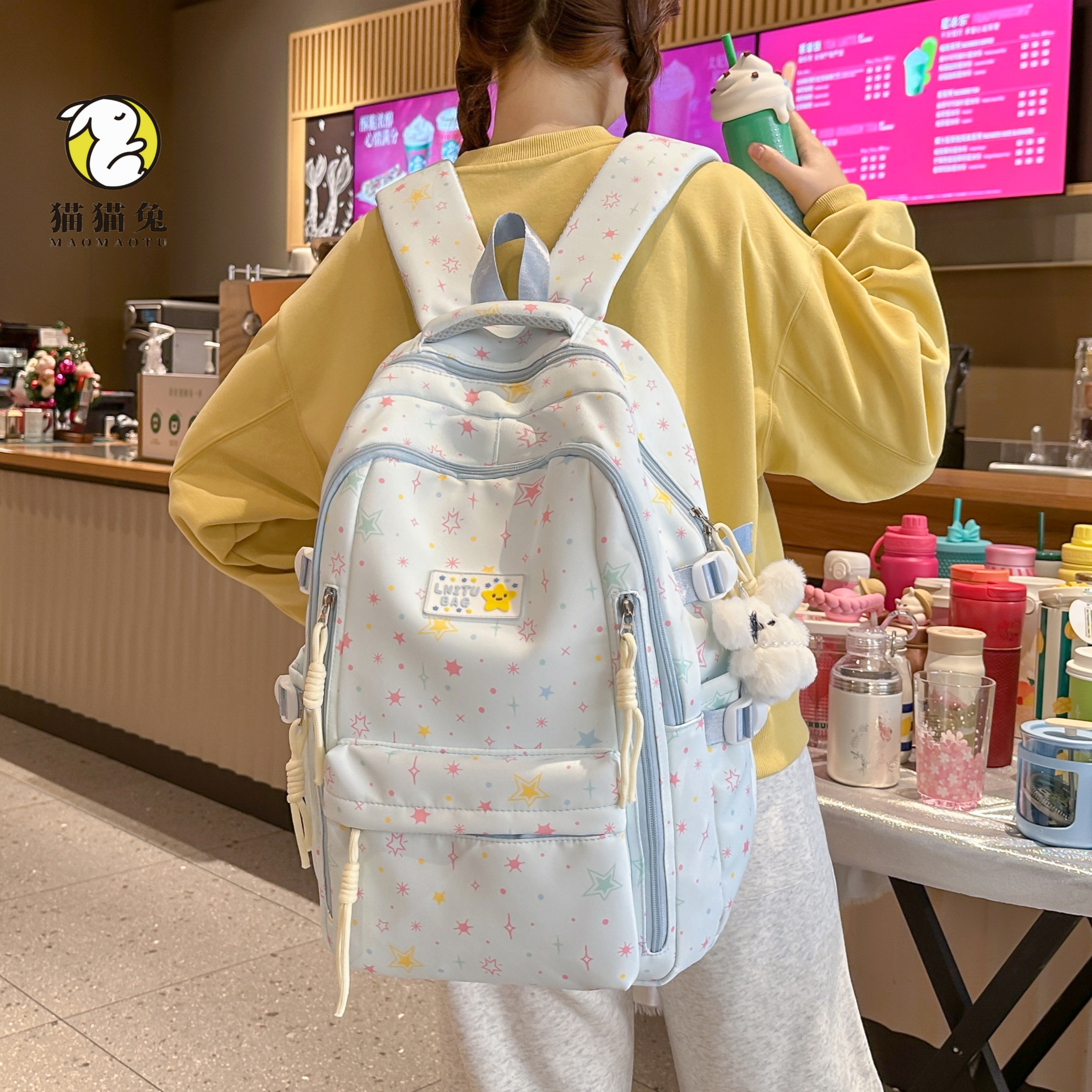 书包女初中生大容量结实耐用