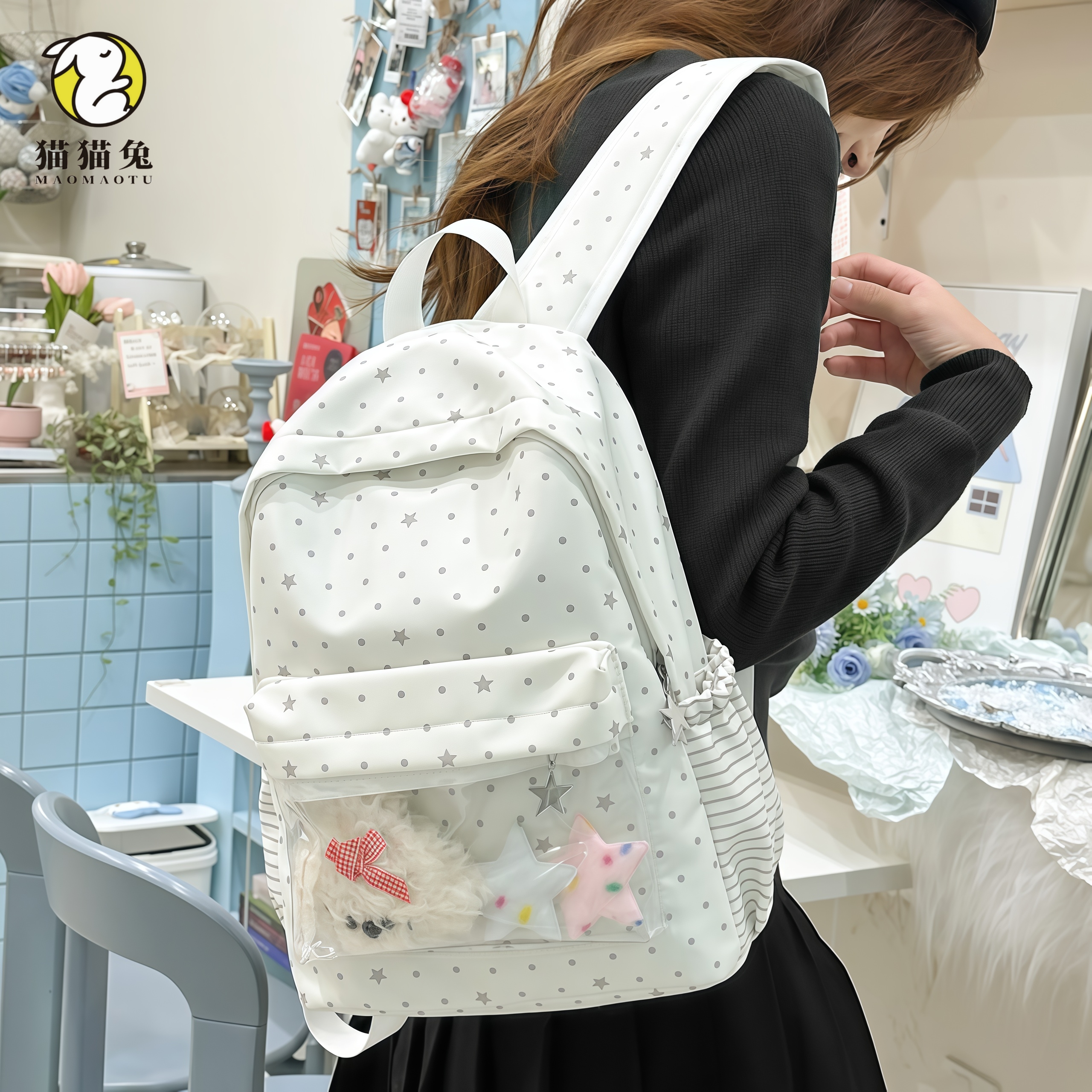 韩系ins大容量高颜值痛包双肩包