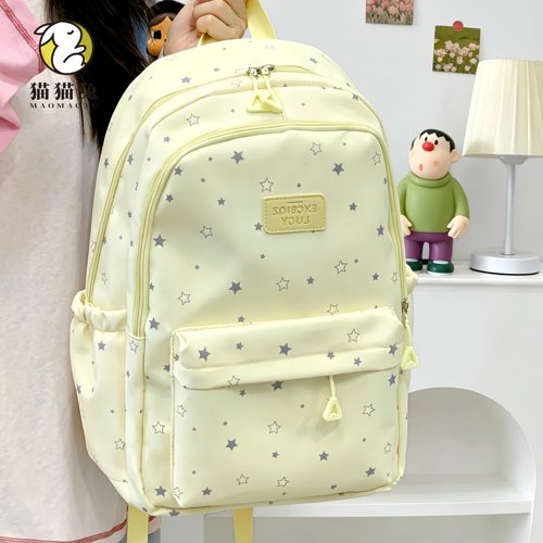 书包初中生女ins小众大容量双肩