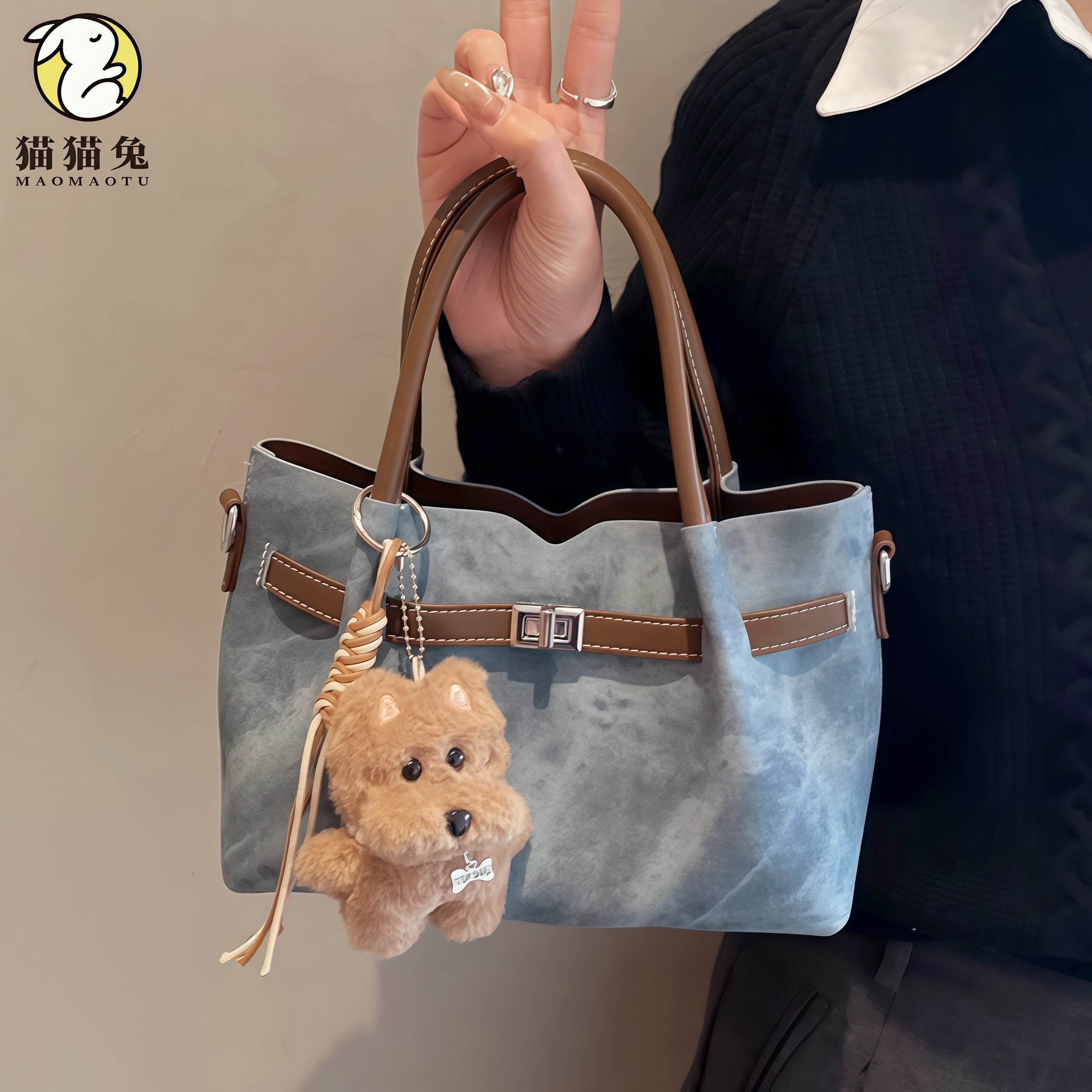 小众不撞款斜挎包女小个子高颜值百搭手提水桶包高颜值通勤托特包,箱包皮具/热销女包/男包,托特包,淘宝优惠券,粉丝福利购,淘宝优惠卷