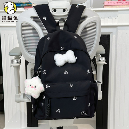 书包女小巧高颜值初中生轻便尼龙