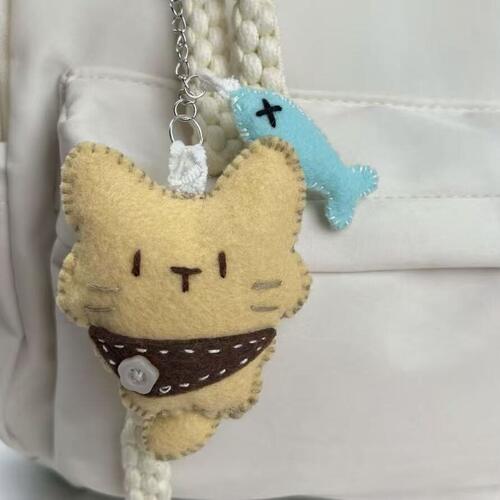 【送亲友】小猫DIY钥匙扣材料包
