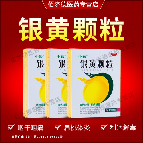 【中智】银黄颗粒4g*10袋/盒