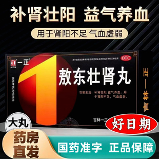 一正敖东壮肾丸10吉林敖东补肾丸男补肾壮阳早泄九鞭大补丸同仁zz