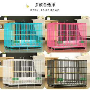 鸟笼子加密家用养殖繁殖群鸟笼芦丁鸡笼J子虎皮鹦鹉笼幼兔笼鹌鹑