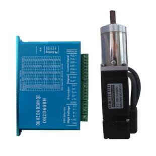 28闭环减速电机 速比51 编码器1000线 28闭环齿轮箱电机 NEMA11