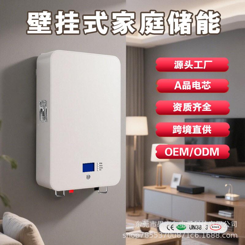 家用壁MAGA-102挂伏式太阳能光储能酸铁锂电池51.2v100A电h31磷4A