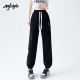 加绒小个子运动裤 新款 休闲百搭哈伦裤 STYLE束脚卫裤 女2025春季