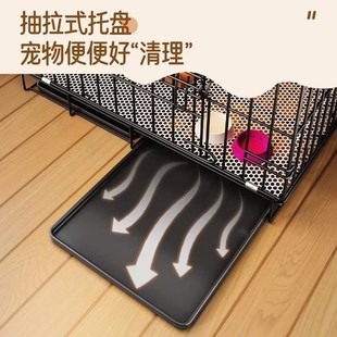 狗笼子小型犬室内家用带厕所分离宠物狗狗泰迪猫笼中型犬柯基笼子