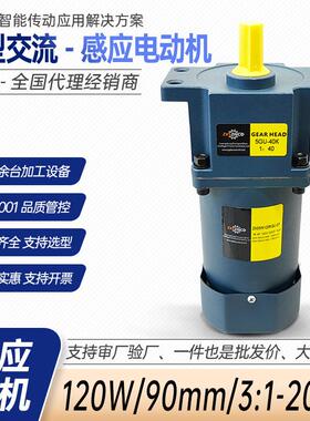 5I120RGU带耳朵120w微型感应单相交流异步电机运用于自动化设备