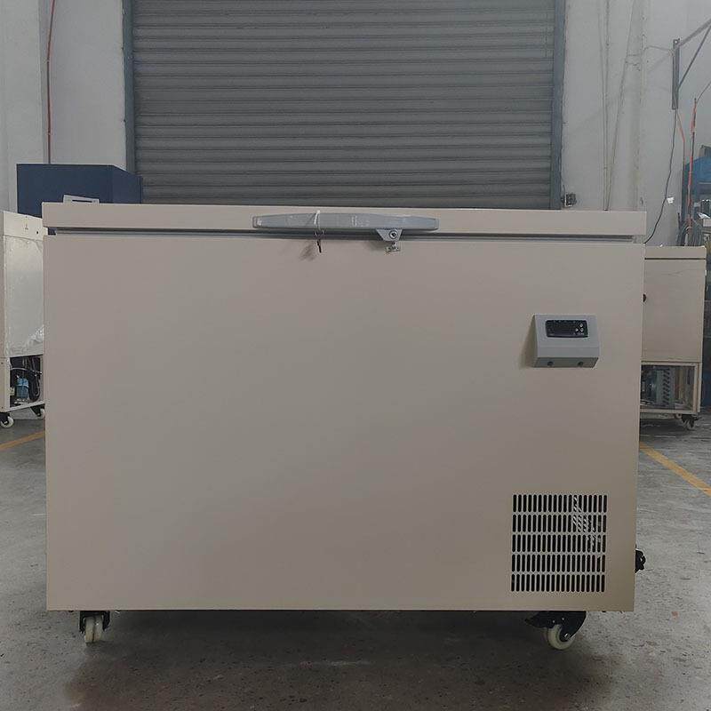 220升-40/-60/-80℃实验室超低温冰箱卧式低温疫苗保存冷柜生物冰