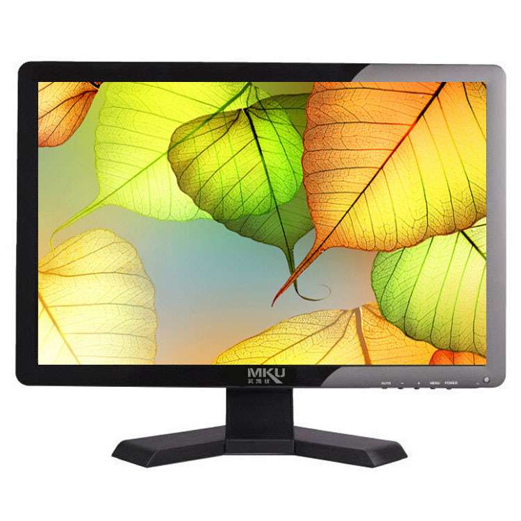 高分液晶显示器17寸宽屏电脑显示屏VGA AV HDMI TV USB液晶监视器