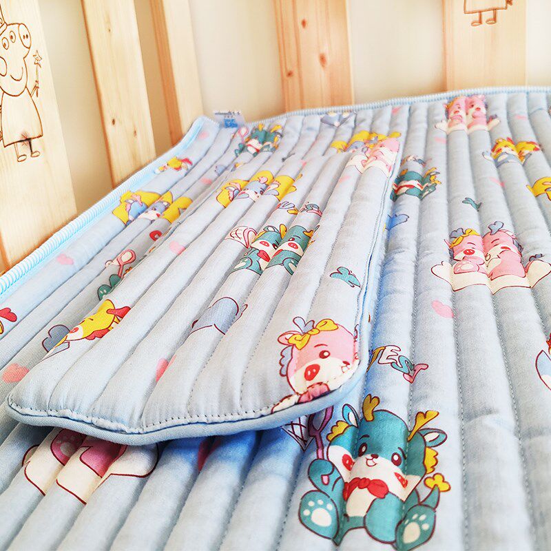 志成多维龙年龙宝蒙稷凉席卡通小龙人黍子褥子床垫婴童母婴床褥凉