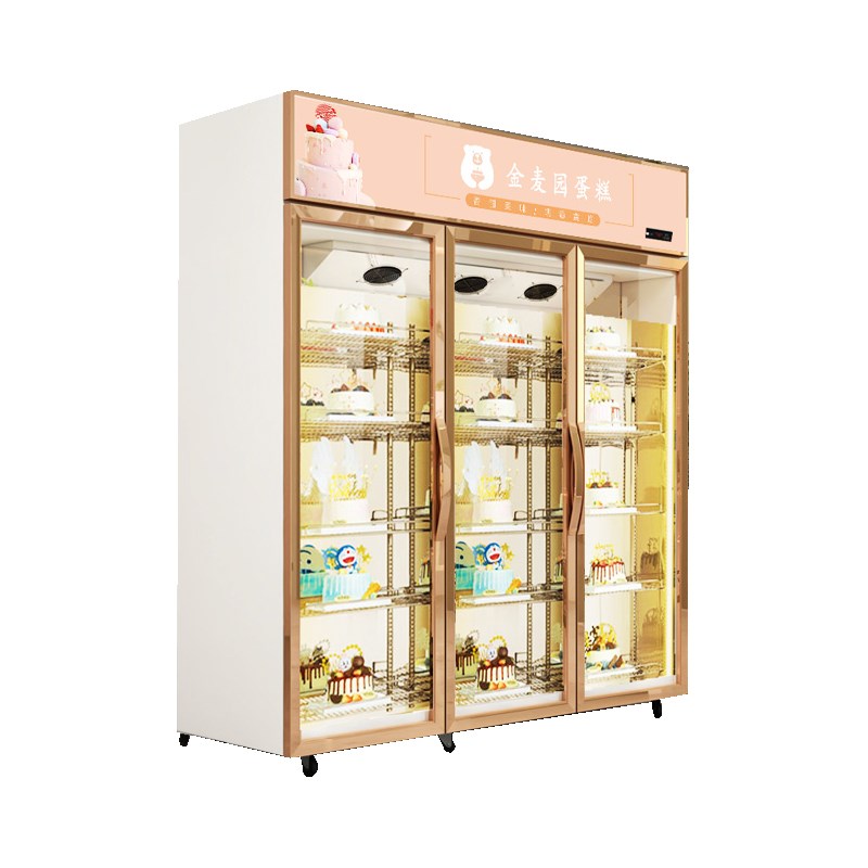 蛋糕面包展示柜商用慕斯冰箱风冷蛋糕柜立式冷藏柜烘焙甜品保鲜柜