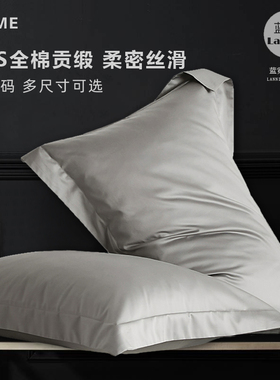 枕套大尺寸50x80一对装纯棉60x90特大酒店专用枕头套加大号65x85