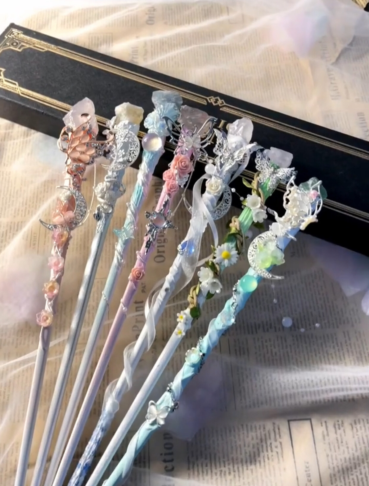 魔杖小众手工di原创设计定制礼物天花板所有款式随机掉落