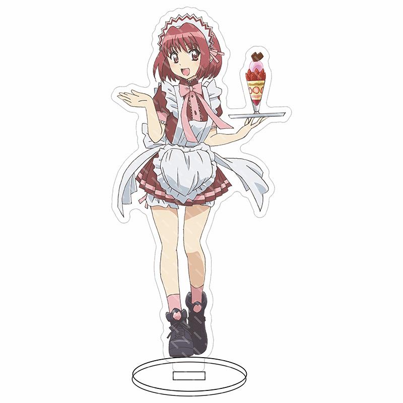 东京猫猫大立牌 桃宫莓 蓝泽薄荷 碧川莴苣 黄步铃亚克力摆件样品