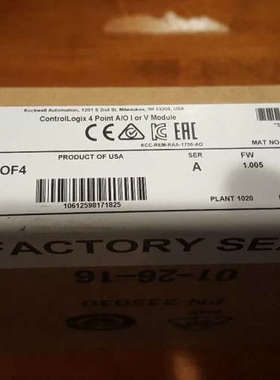 议价AB 1756-OF4输模块ControlLogix 4 Point A/O I or V Module