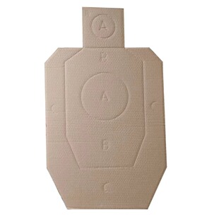 厂家直供瓦楞靶纸IDPA靶纸WTG无极战术人形IPSC射击训练打靶纸