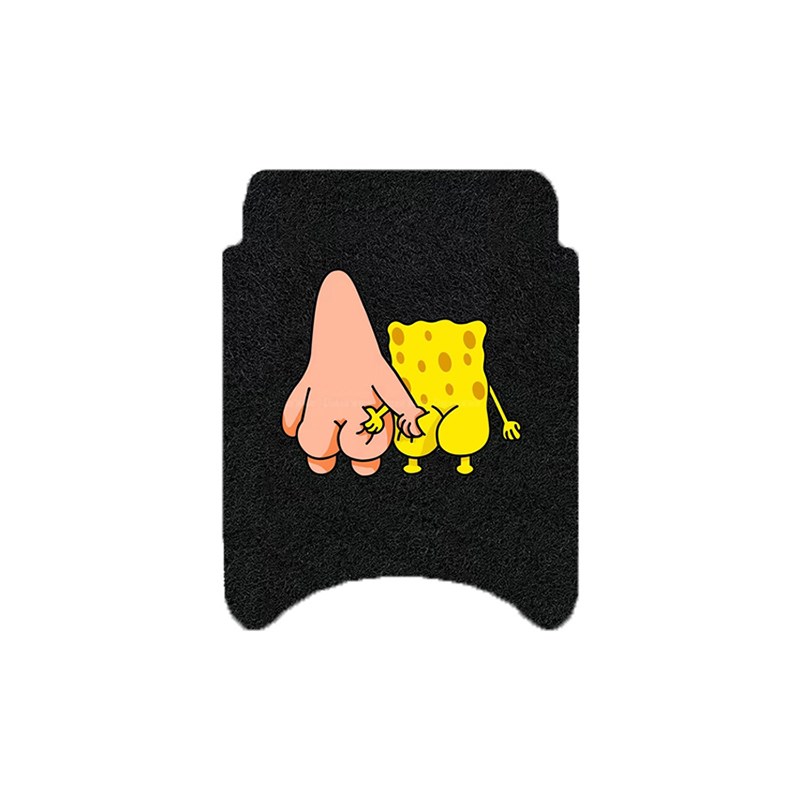 适用于九号Q70C脚垫电动车防水脚踏垫九号q70c 小Q丝圈卡通踏板垫