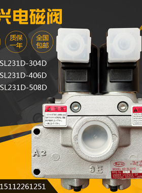 日本丰兴TOYOOK气动冲床双联电磁阀 ADSL231D406 304 508沃得扬力