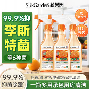 蔬果园冰箱家电清洁剂家电清洁抑菌除臭去异味去油污除霉免水洗