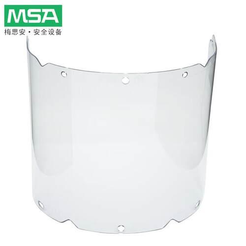 MSA/梅思安10115836面屏PC材质透明防护面屏聚碳酸酯替10117750