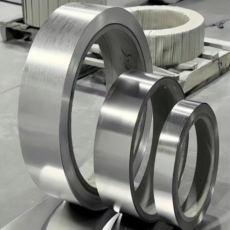 工厂直销宝钢镀镍铁带SPCC-4B 双面电镀镍钢带 五金文具料 全软料