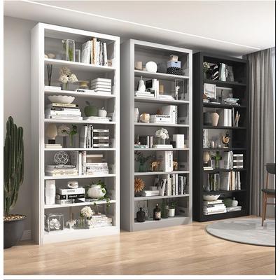 志派家用落地儿童书柜图书馆书架钢制学校档案室阅览室书店铁书架