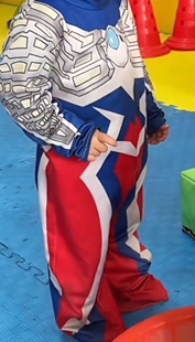 赛罗衣服男童面具cosplay发光儿童迪迦女孩连体万圣节服装