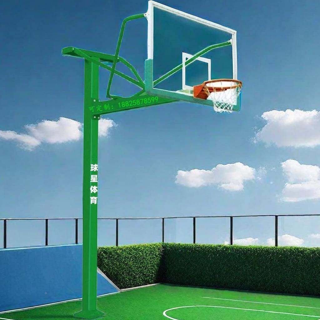 标球准移动地埋篮球架巴彦淖式尔标准篮架球星室内户外篮球189架