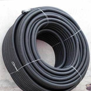 小碳素波纹管线波纹通572信用电力电缆现保护穿管地埋增强加厚管