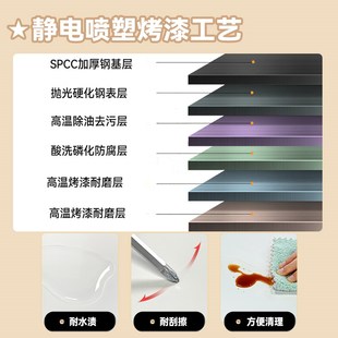钢制书柜储物柜一体玻璃门学生家用防尘铁皮柜儿童书架落地置物架