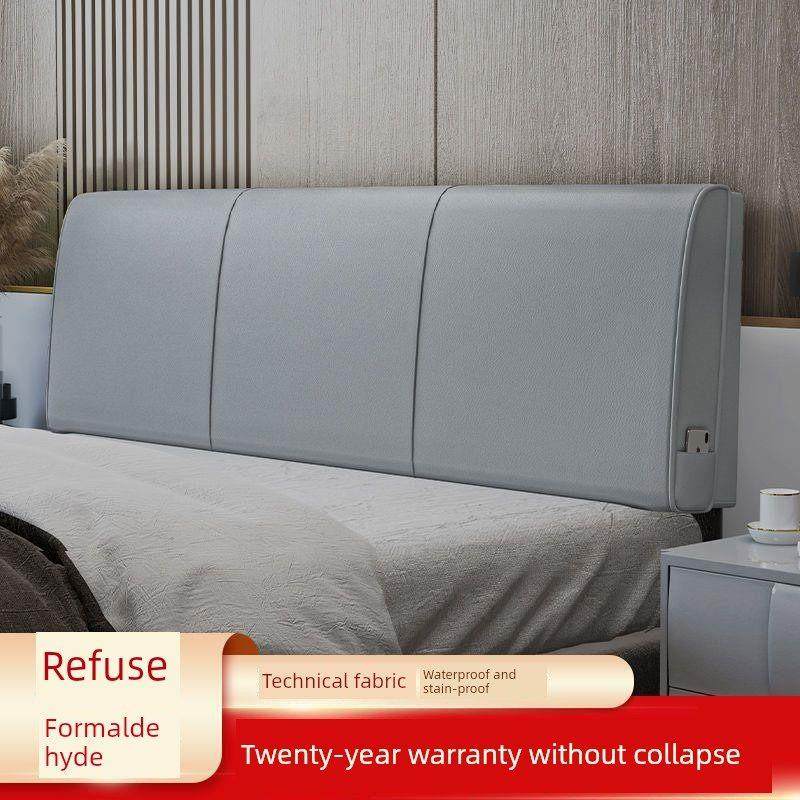 床垫技术布软袋大靠背榻榻米无床简单现代床头柜自粘可拆卸，可清,居家布艺,床头靠垫,淘宝优惠券,粉丝福利购,淘宝优惠卷