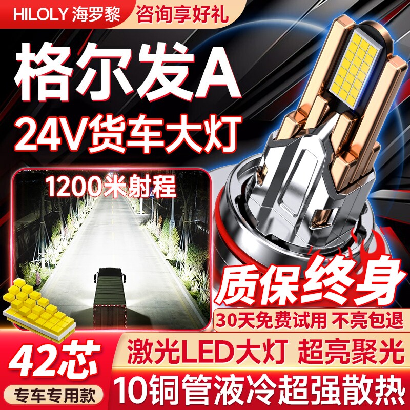 【货车专用】格尔发A系列led大灯