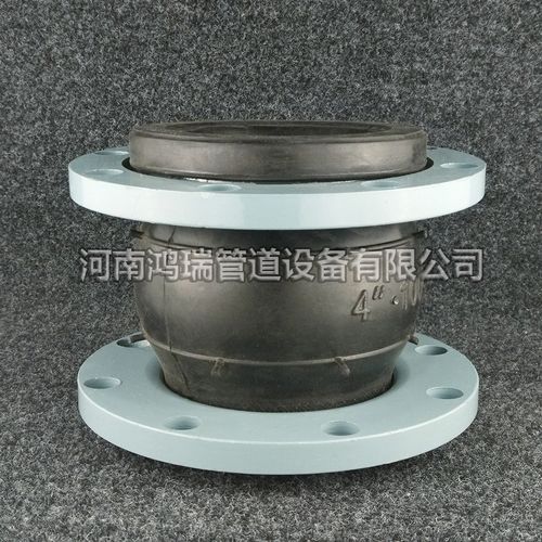橡胶接头可曲挠法兰软连接水泵柔性弹性减震单球体加厚KXT活接头