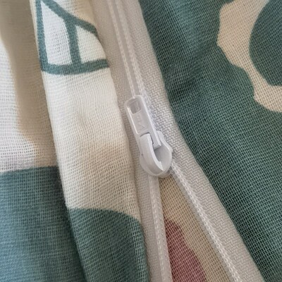 日单纯棉纱布被罩150200春夏可贴身柔软透气吸汗单人