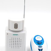 能者分体感应门铃E3831防盗迎客智能化 家居酒店棋牌商铺音乐警报