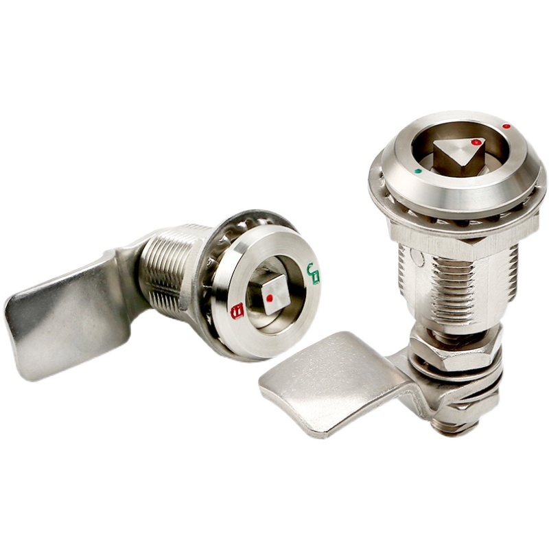 MS816拉紧锁304不锈钢电柜配电箱火车地铁汽车内饰迫紧伸缩转舌锁