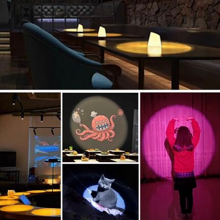 低压12V伏明装聚光灯led密室逃脱酒吧ktv舞台3W7W10W可调焦氛围灯