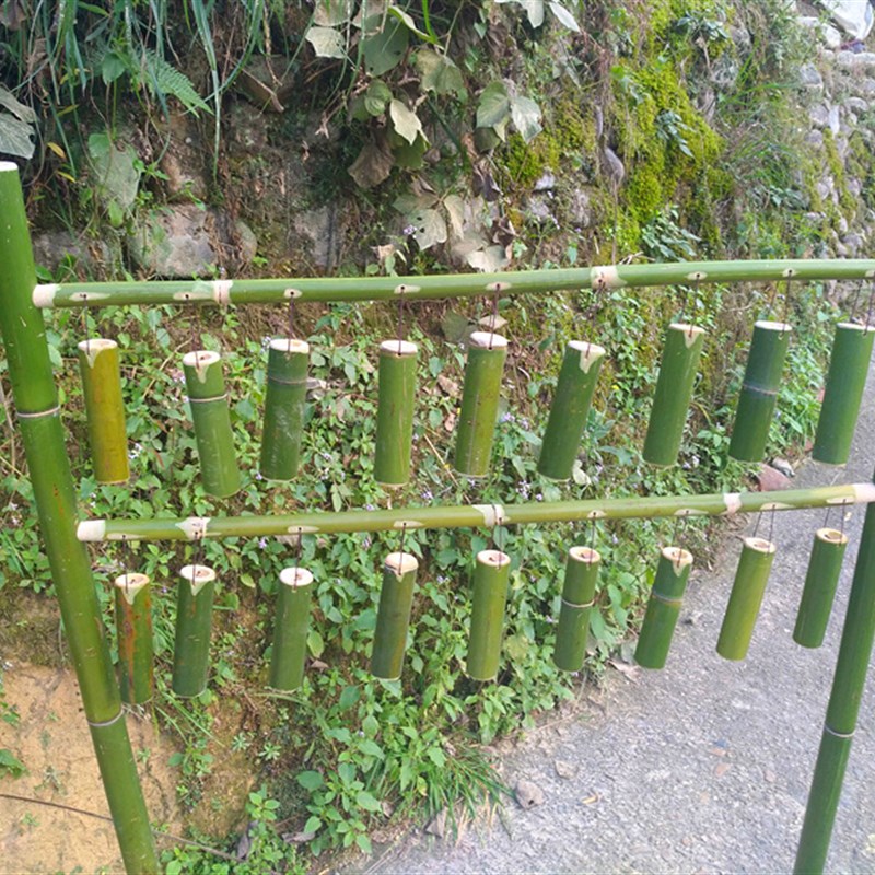 竹筒玩具竹子敲打击打工具器材音乐敲打器创意竹玩具小孩子游戏