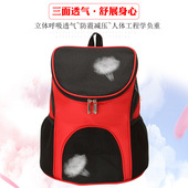 宠物外出包双肩包狗狗猫咪兔子旅行带狗出门 包透气泰迪博美比熊