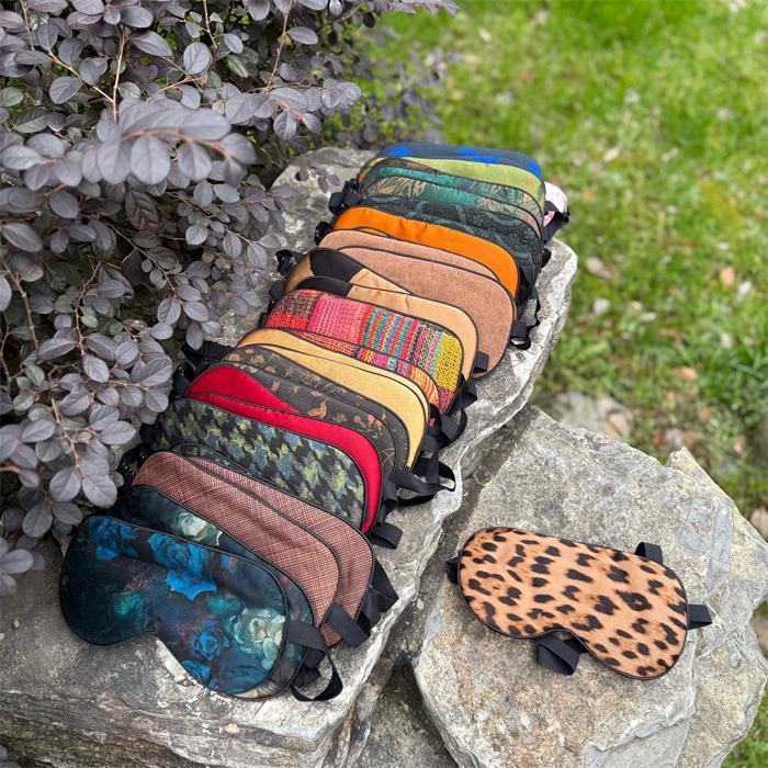 麟也限量 香云纱双面真丝眼罩 遮光助眠 简洁款 仅限老客