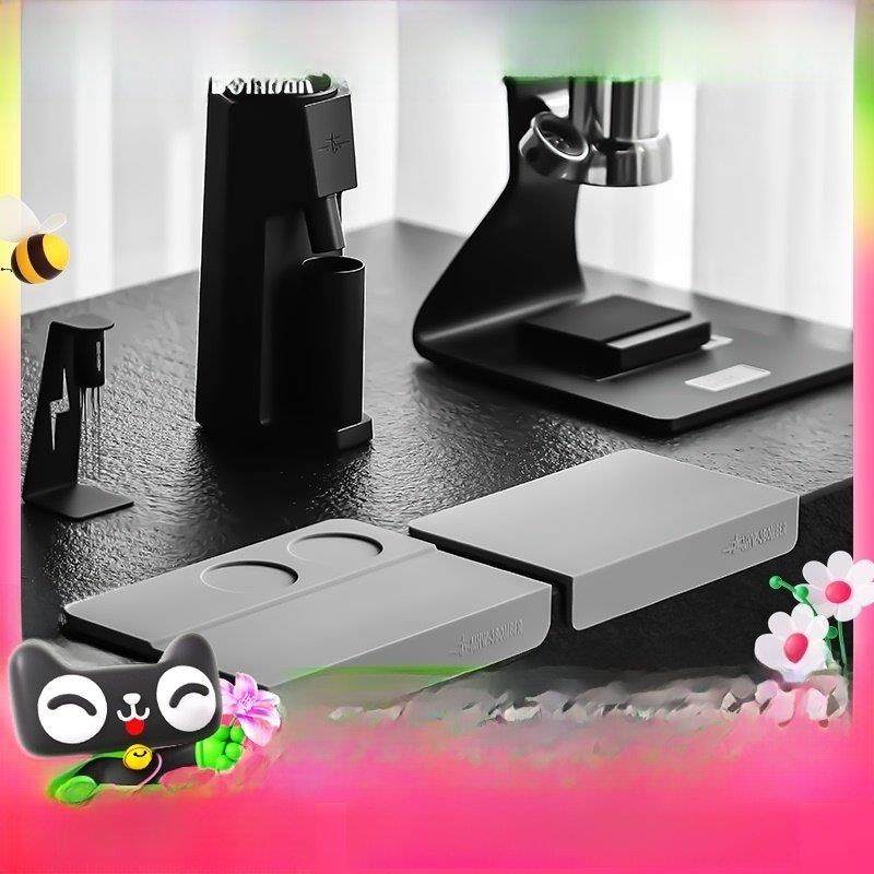 MHW-3BOMBER轰炸机粉锤垫吧台垫转角压粉垫 咖啡机手柄防滑硅胶垫