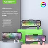 Viper K16机械感觉有线USB键盘和鼠标设置笔记本电脑游戏电子竞技