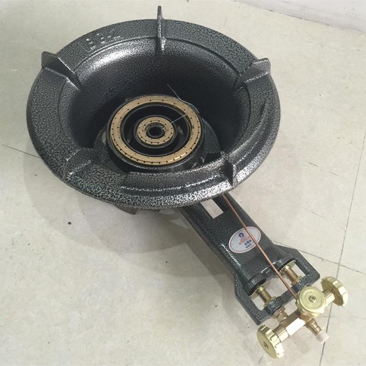 特价加厚款双管猛火炉商用快速炉中压高速炉老虎灶高压液化燃气炉