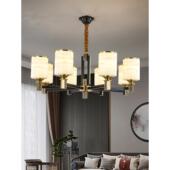 新中式 吊灯客厅灯全铜灯具中国风现代简约新款 餐厅卧室灯大气灯饰