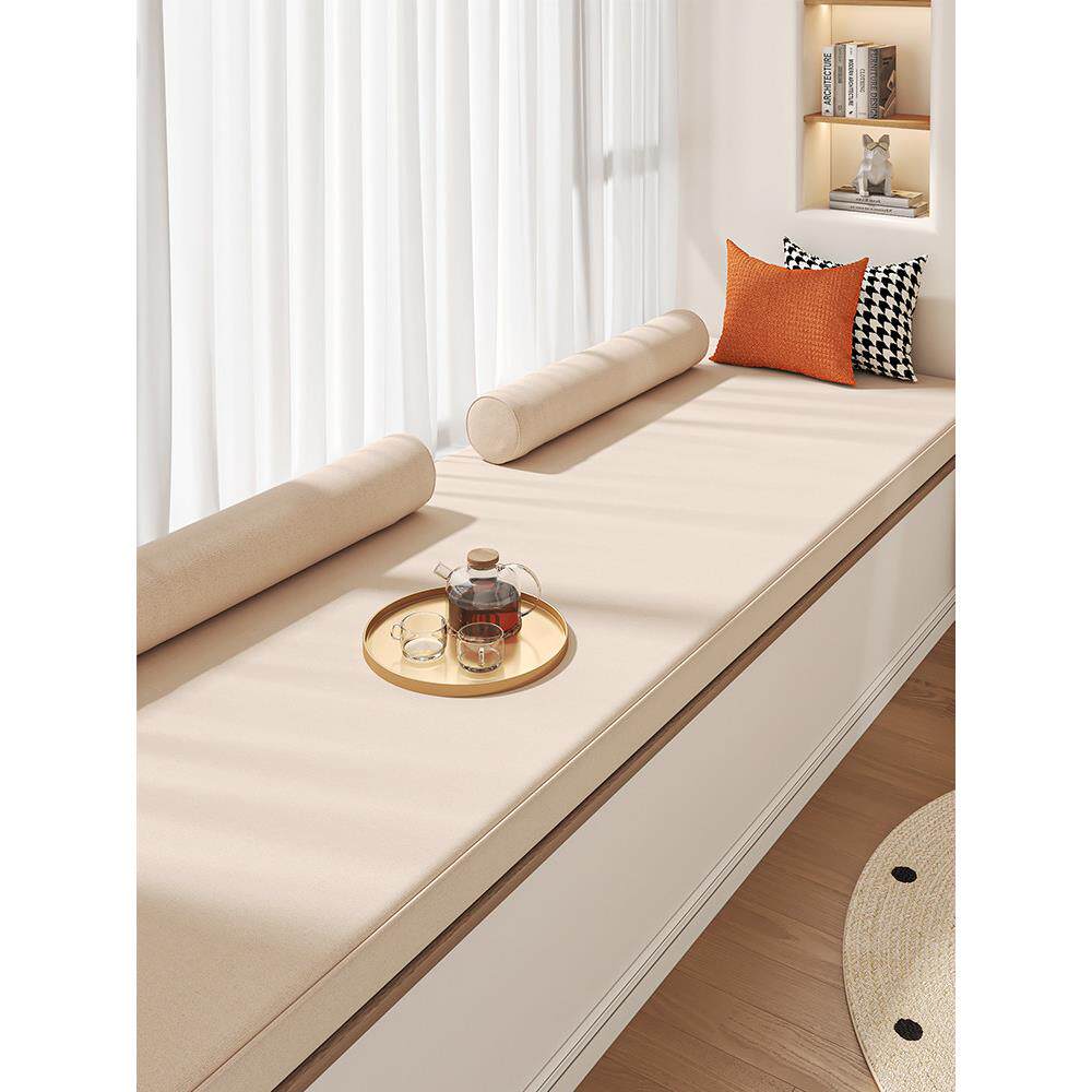 定制飘窗垫窗台垫2025新款四季乳胶椰棕床垫榻榻米卧室阳台垫定做